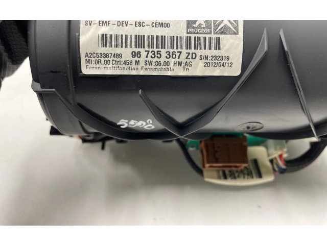 Дисплей    96735367ZD, A2C53387489   Peugeot 5008