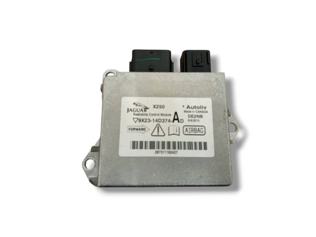 Блок подушек безопасности 9X2314D374AD, 287311182427 Jaguar XF X250