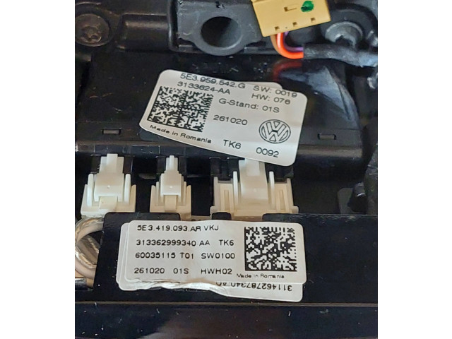 Руль Skoda Octavia Mk4 2019- года 5E3419093AR, 3133624AA