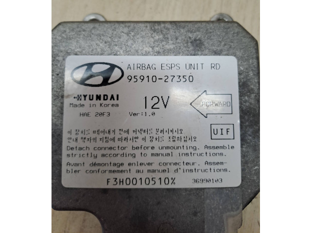 Блок подушек безопасности 9591027350, 36990103 Hyundai Coupe