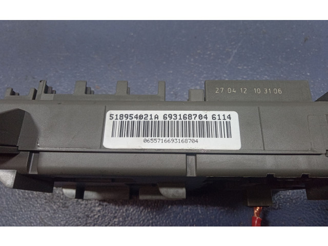 Pojistková skříňka 518954021A, 518954021A BMW X6 E71 2012