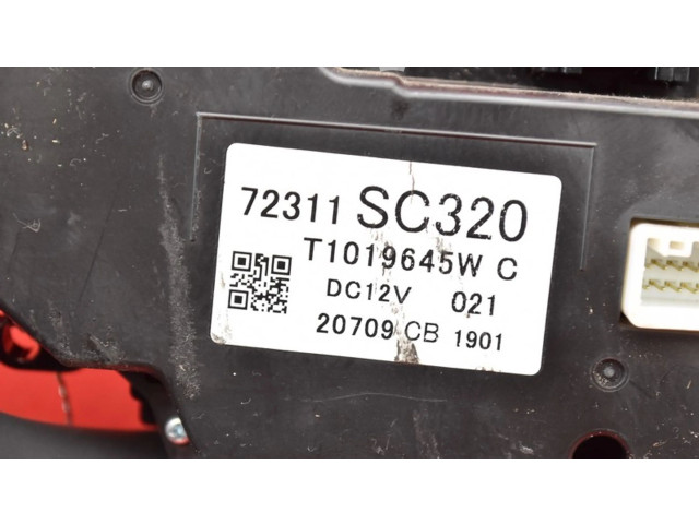 Блок управления климат-контролем T1019645W, T1019645W   Subaru Forester SH