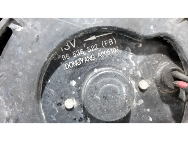 Вентилятор радиатора 96536522FB, 143227 Chevrolet Aveo 1.4