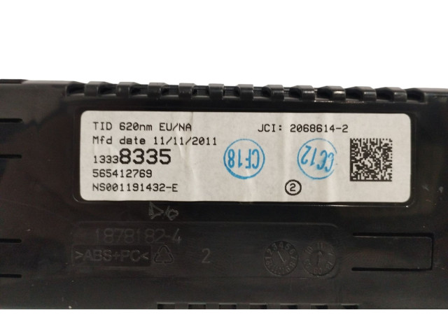 Дисплей    13338335, 20686142   Opel Meriva B