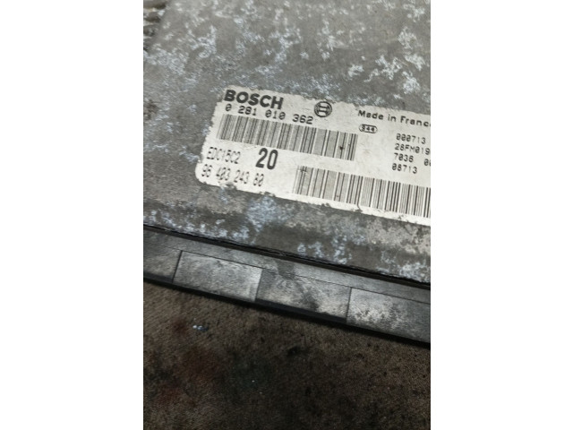 Блок управления двигателя 0281010362 Peugeot 306