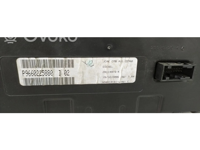 Панель приборов P9660225880   Citroen C2       