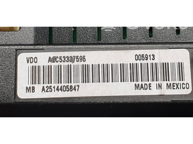 Панель приборов A2514405847, A2C53337595   Mercedes-Benz R W251       