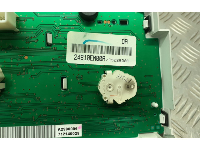 Панель приборов 24810EM00A   Nissan Tiida C11       