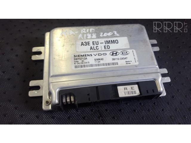 Řídící jednotka 391102X547, 5WY5713A KIA Rio 2004