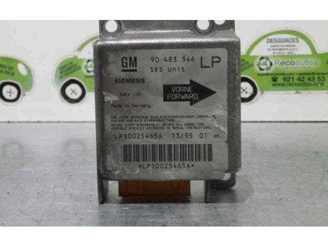 Блок подушек безопасности 90483546, 5WK4115   Opel Tigra A