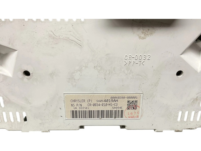 Панель приборов 56054019AH Jeep Cherokee