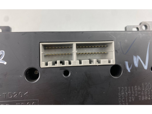 Блок управления климат-контролем 72311SA120 Subaru Forester SG