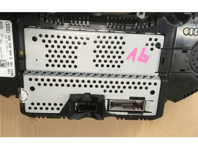 Панель приборов 4G8920934D, 0265725062 Audi A6 C7