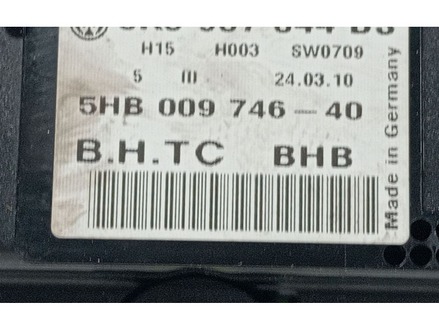 Блок управления климат-контролем 5K0907044 Volkswagen Golf SportWagen