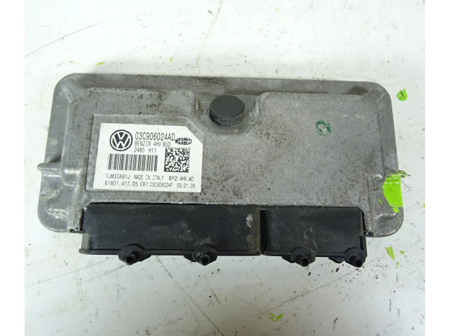 Блок управления двигателем ECU 03C906024AD, 03C906024AD   Volkswagen Cross Polo   