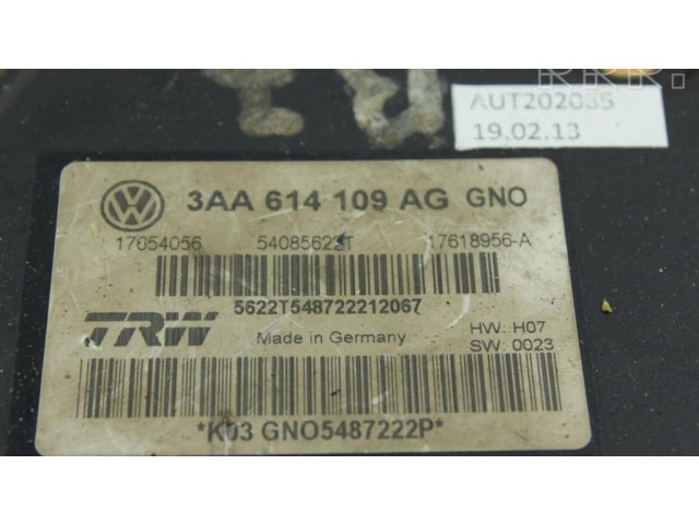 Блок АБС 3AA614109AG Volkswagen PASSAT CC 2008-2016 года