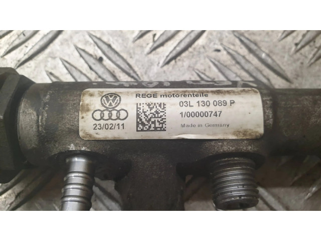 Топливная рампа 03L130089P Skoda Yeti (5L) 2.0