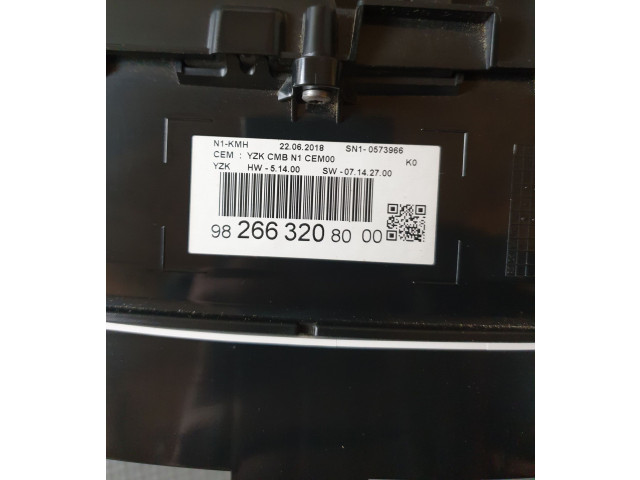 Přístrojová deska Toyota Proace 2018 9826632080