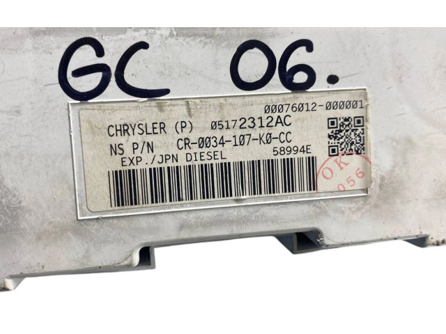 Панель приборов 56054018AH Jeep Grand Cherokee (WK)