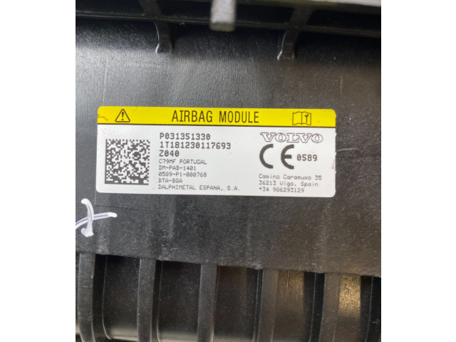 Подушка безопасности пассажира P031351330, 31351330   Volvo XC90