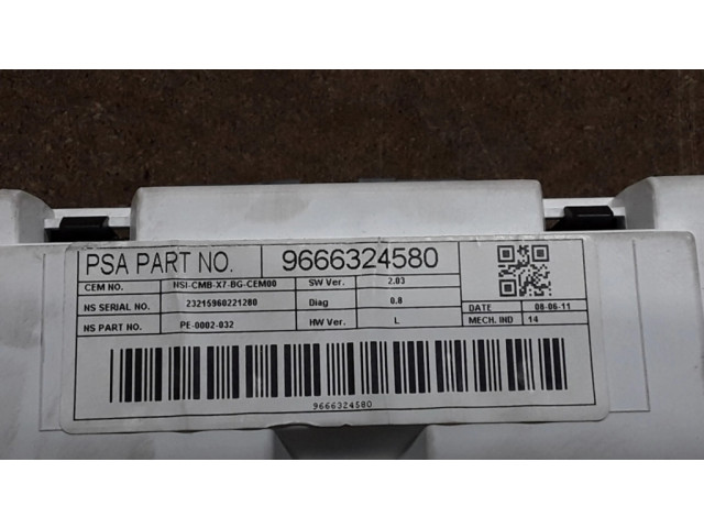 Панель приборов 9666324580 Citroen C5