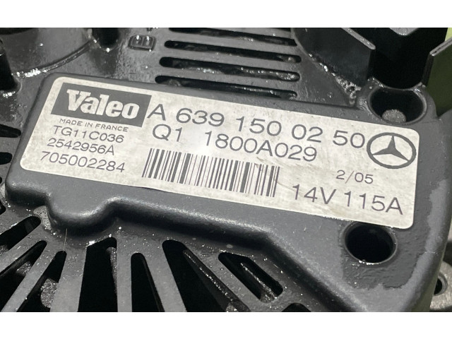 Генератор TG11C036, A6391500250 Smart ForFour I