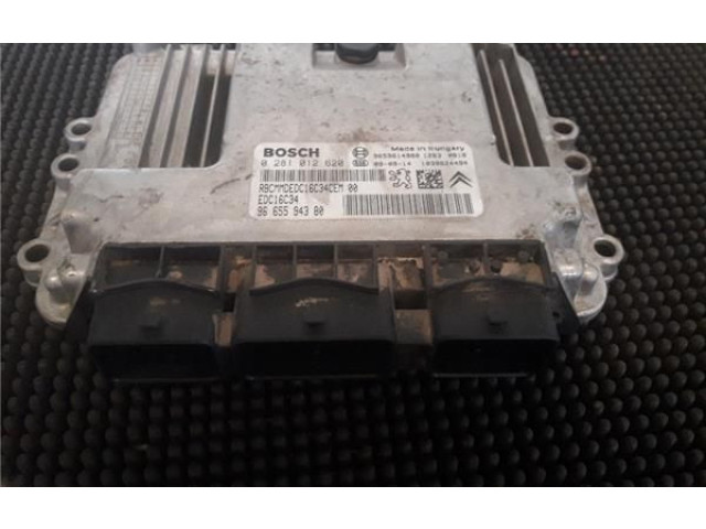 Блок управления 9665594380 Citroen C4 I