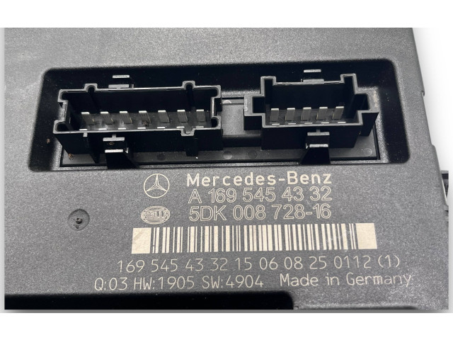 Блок комфорта A4209, A1695454332   Mercedes-Benz A W169   
