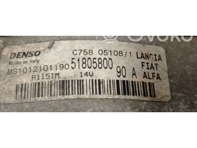 Генератор 51805800   Fiat Punto Evo      