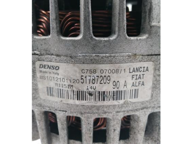 Генератор DAN996, 51787209   Fiat Punto (199)      