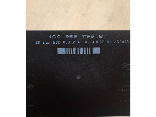 Блок комфорта 1C0959799B, 5DK00821400 Skoda Superb B5 (3U)