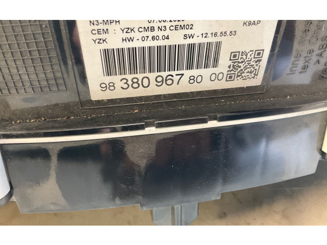 Панель приборов 9838096780, 07082020 Peugeot Partner III