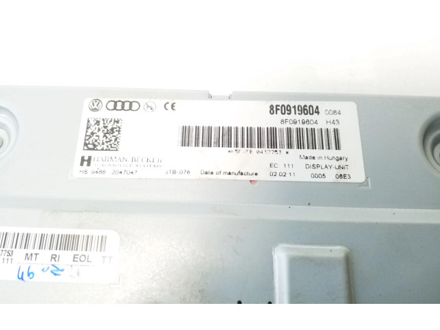 Дисплей 8F0919604 Audi Q5 SQ5