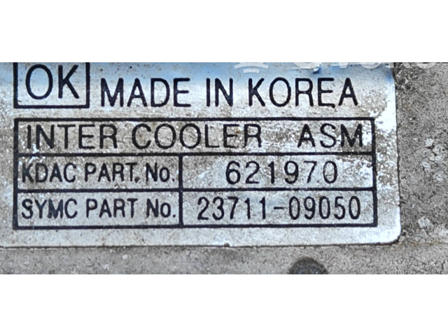 Интеркулер 621970, 2371109050 SsangYong Actyon