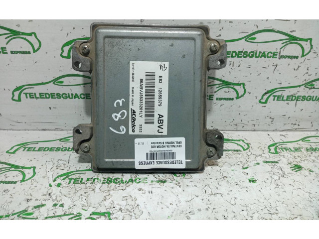 Блок управления двигателем Блок управления 12659379   Opel Meriva B