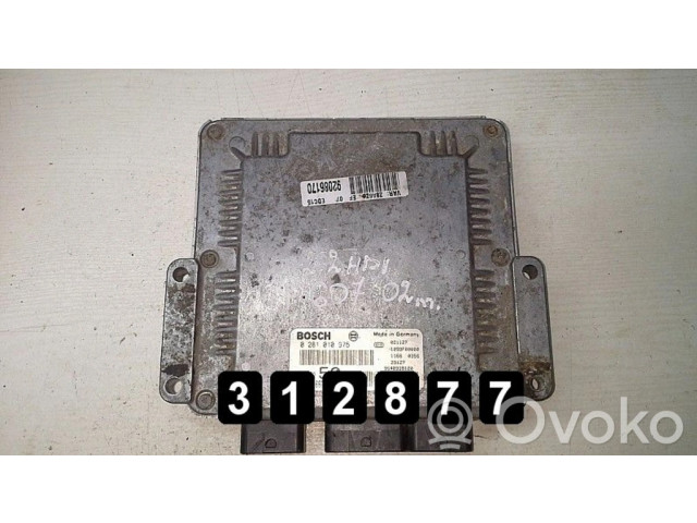 Řídící jednotka 0281010975 Peugeot 607 2002