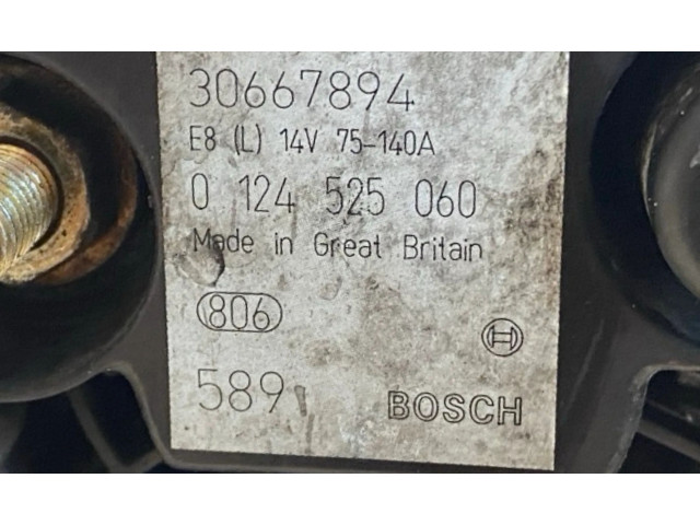 Генератор 30667894, 0124525060 Volvo XC90