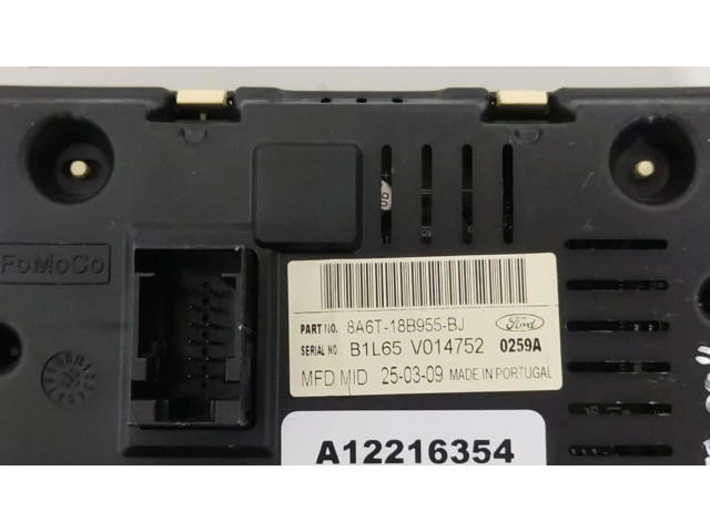 Дисплей A122163554 Ford Fiesta