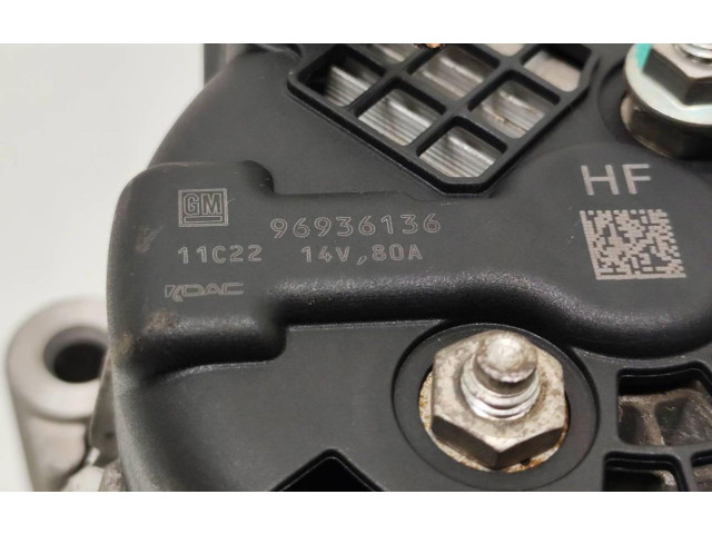 Генератор 96936136   Chevrolet Astra      