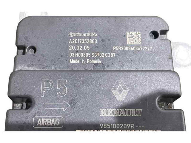 Блок подушек безопасности 985100209R, 985109819R Dacia Duster II