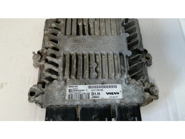 Блок управления двигателя 5WS40328CT, 31211081AA   Volvo V50