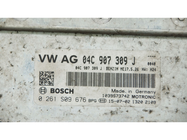 Блок управления двигателем Блок управления 04C907309J   Skoda Fabia Mk3 (NJ)