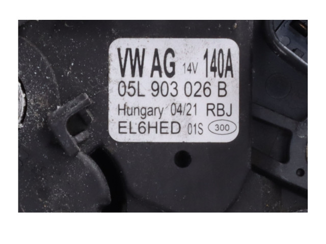 Генератор 05L903026B   Skoda Octavia Mk4      