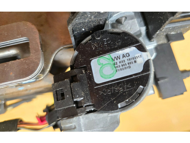 рейка Колонка рулевая 1K0905855B, 10102512 Volkswagen Caddy 2004 - 2010 года