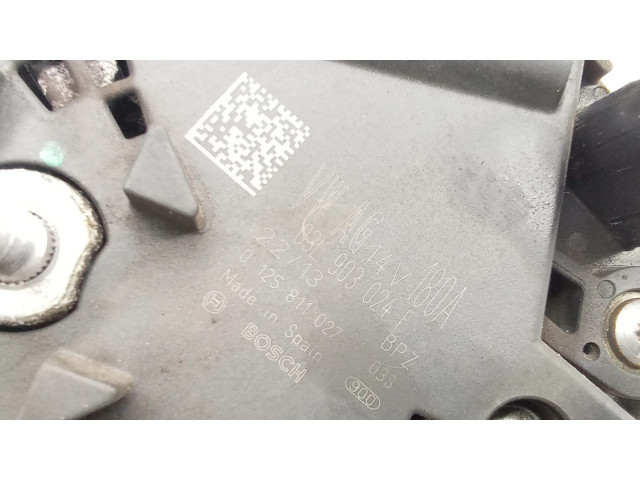 Генератор 03L903024F, 0125811027 Volkswagen Sharan 2.0