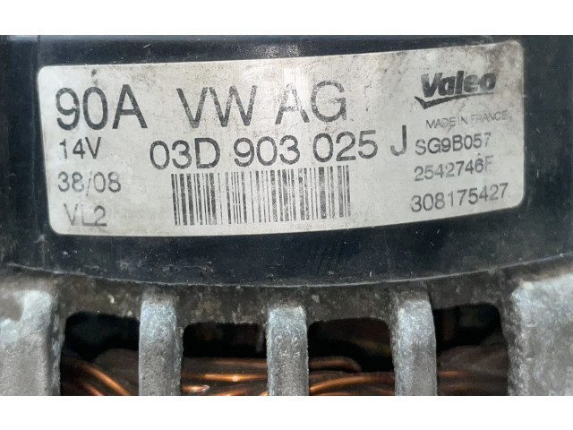 Генератор SG9B057, 03D903025J   Skoda Fabia Mk2 (5J)  