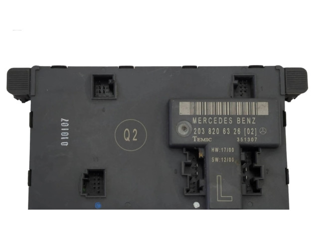 Блок комфорта 2038206326, 351307   Mercedes-Benz C W203   