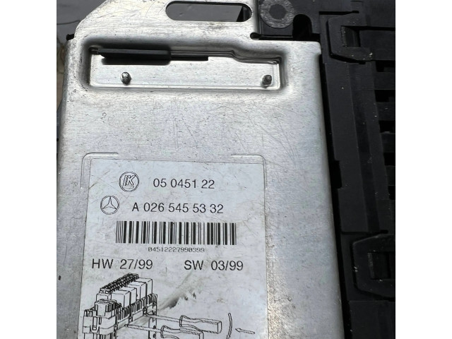 Pojistková skříňka A0265455332, 05045122 Mercede-Benz S W220 2000