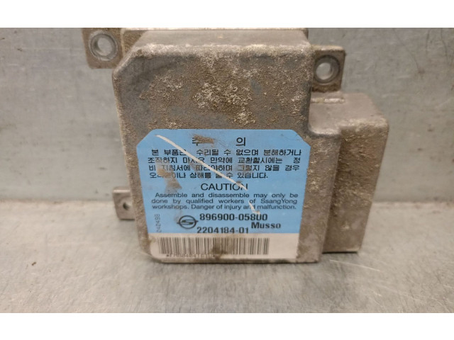 Блок подушек безопасности 89690005800, 220418401 SsangYong Musso
