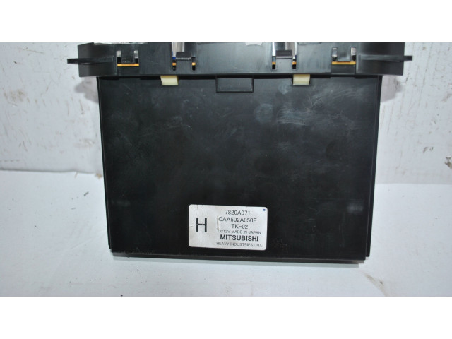 Блок управления климат-контролем 7820A071 Mitsubishi Grandis